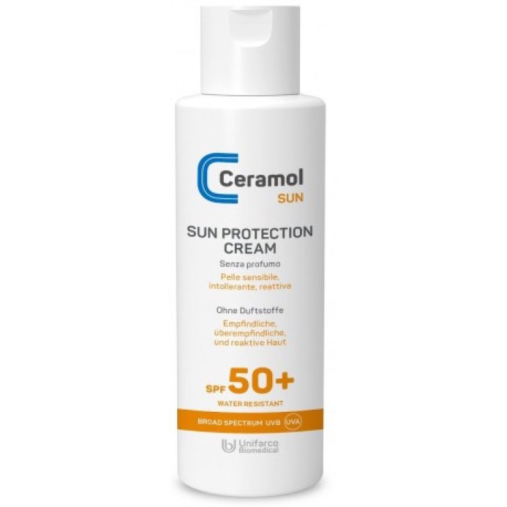 Ceramol Sun Crema Solare SPF50+ Alta Protezione Viso e Corpo 200ml