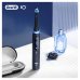 Oral-B iO Ultimate Clean Testine di Ricambio Nere per Spazzolino Elettrico 4 Pezzi