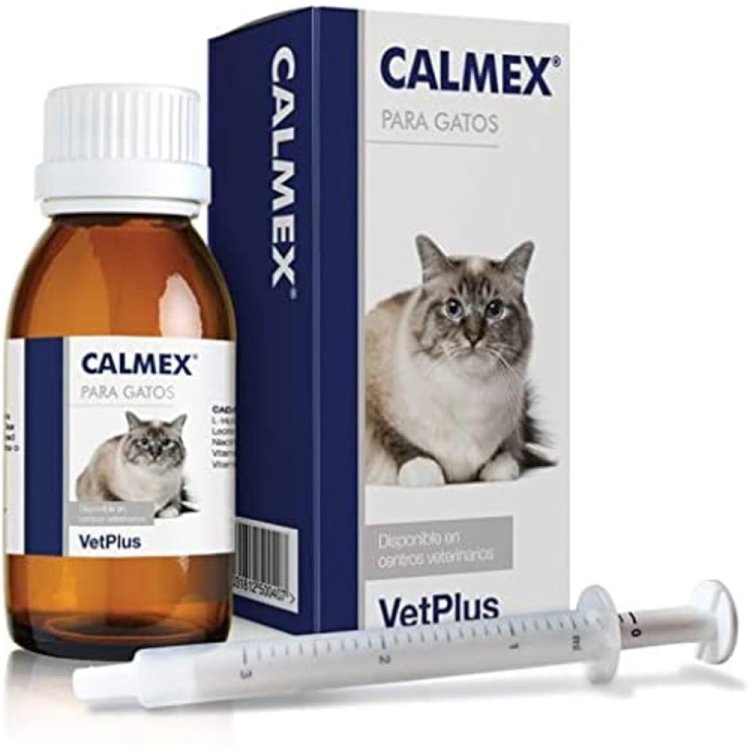 Vetplus Calmex Integratore Antistress per Gatti Liquido 60ml