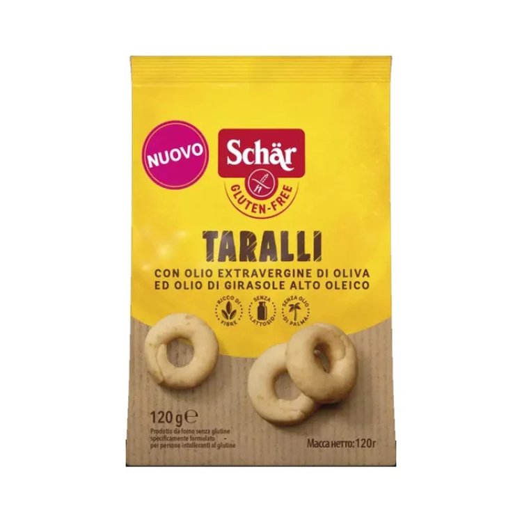 Schar Taralli Senza Glutine Ricchi di Fibre 120 g
