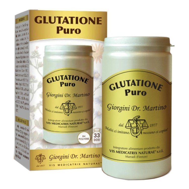 Giorgini Glutatione Puro Integratore Antiossidante Sistema Immunitario 100g