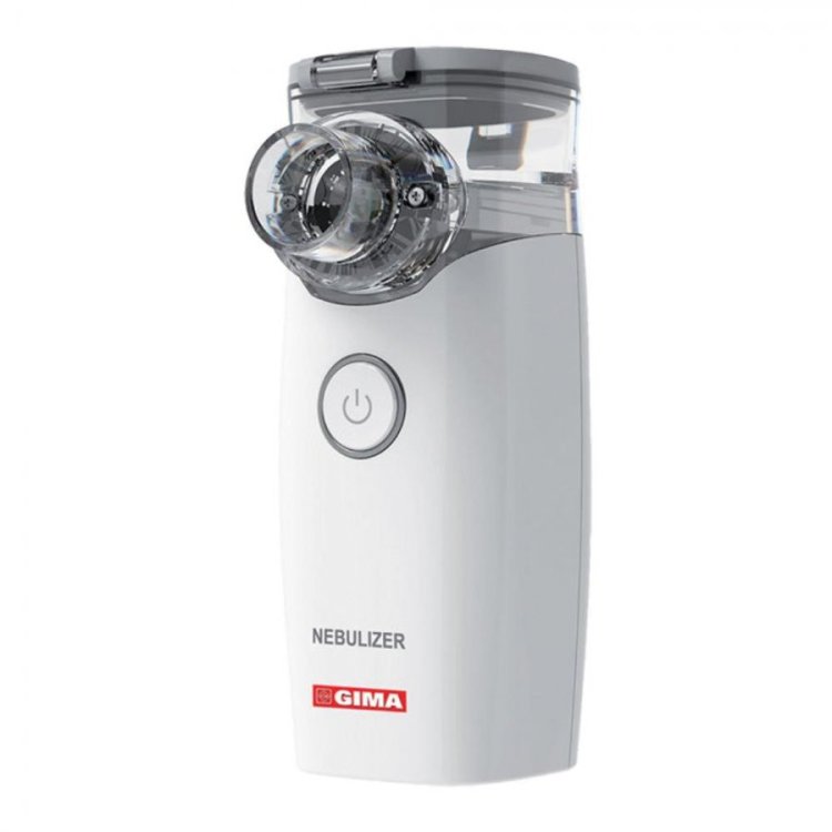 Gima Mesh Aerosol Nebulizzatore Ultrasuoni Portatile per Adulti e Bambini