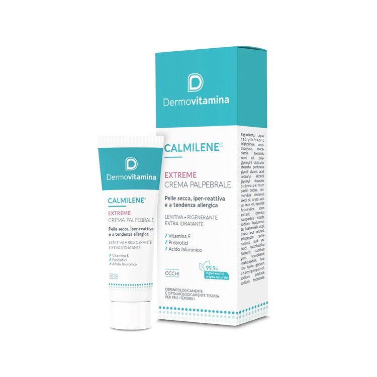Dermovitamina Calmilene Extreme Crema Palpebrale Idratante e Lenitiva 15ml