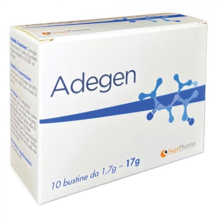 Sage Pharma Adegen Integratore Alimentare per Benessere 10 Bustine