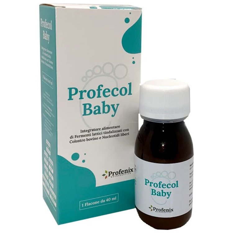 Profenix Profecol Baby Integratore Alimentare Benessere Intestinale 40ml Profenix Profecol Baby Integratore Alimentare Benessere Intestinale 40ml