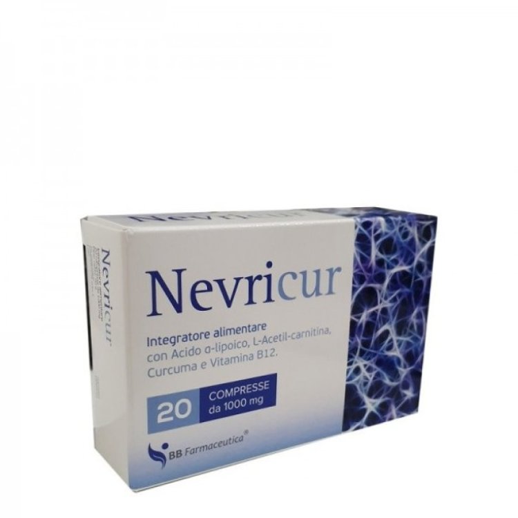 BB Farmaceutica Nevricur Integratore Alimentare per Sistema Nervoso, 30 Compresse