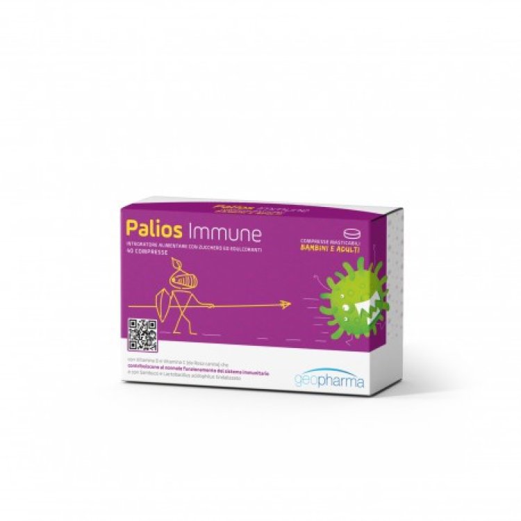 Geofarma Palios Immune Integratore Sistema Immunitario 40 Compresse Senza Glutine