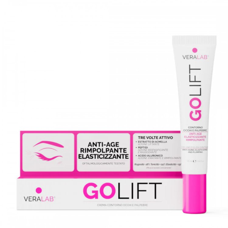 Veralab Go Lift Crema Contorno Occhi Antiage Rimpolpante Elasticizzante 15ml Veralab Go Lift Crema Contorno Occhi Antiage Rimpolpante Elasticizzante 15ml