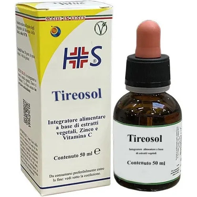Herboplanet Tireosol Gocce Integratore Alimentare per Funzione Epatica 50ml Herboplanet Tireosol Gocce Integratore Alimentare per Funzione Epatica 50ml