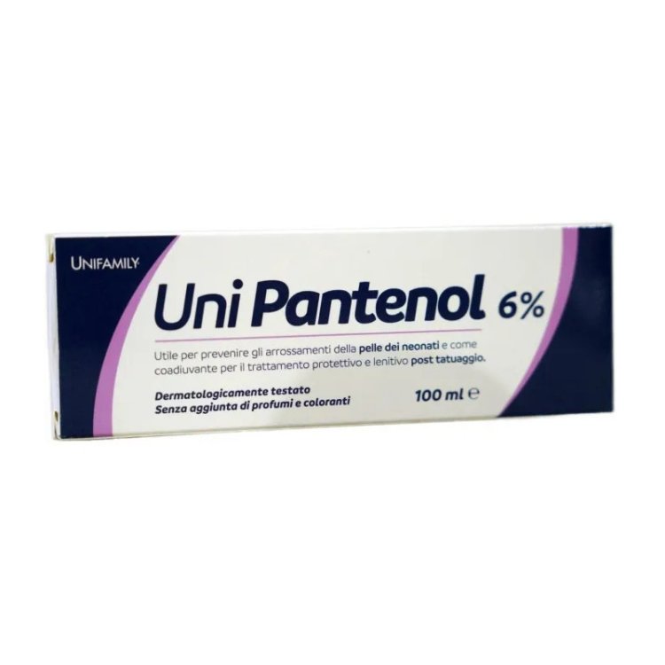Unifamily Unipantenol 6% Pasta Protettiva Lenitiva per Pelle Bambino 100ml