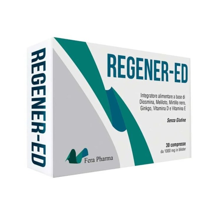 Fera Pharma Regenered Integratore per Microcircolo 30 Compresse Fera Pharma Regenered Integratore per Microcircolo 30 Compresse