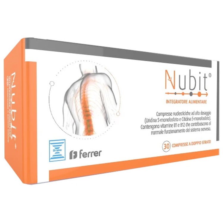 Bruno Farmaceutici Nubit Integratore per Sistema Nervoso 30 Compresse