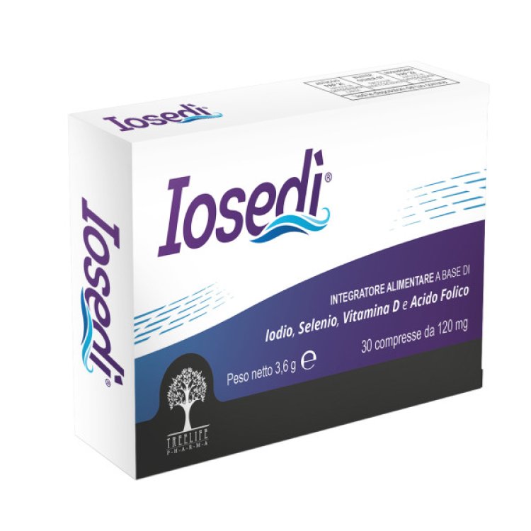 Treelife Pharma Iosedì Integratore per Tiroide - 30 Compresse