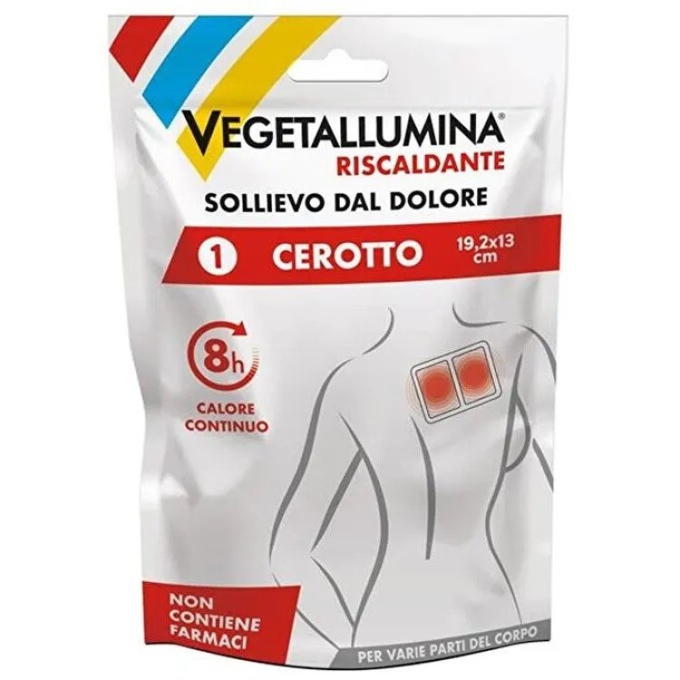 Vegetallumina Cerotto Riscaldante Sollievo Dolore Muscolare Artrite 1 Pezzo