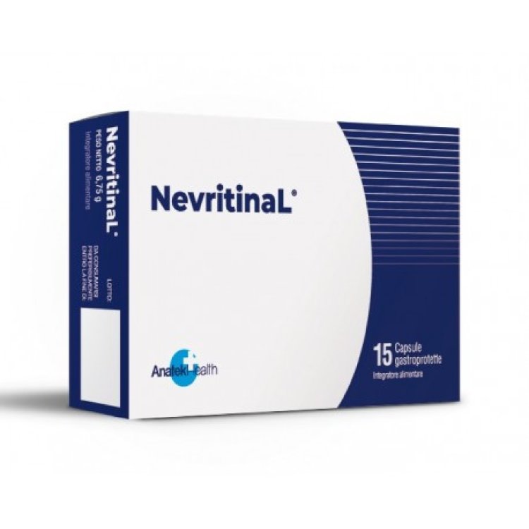 Anatek Health Nevritinal Integratore Ricostituente per Sistema Nervoso 15 Capsule Anatek Health Nevritinal Integratore Ricostituente per Sistema Nervoso 15 Capsule