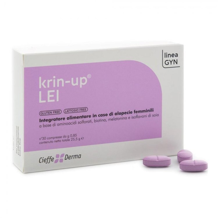 Cieffe Derma Krin Up Lei Integratore per Capelli 30 Compresse