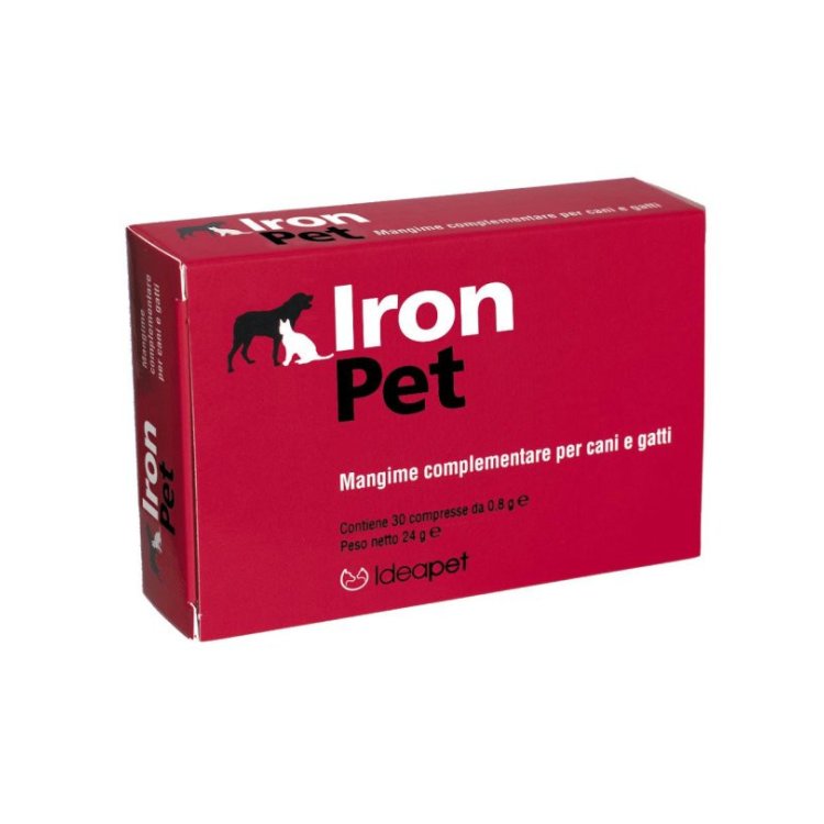 Ellegi Iron Pet Integratore Alimentare per Cani e Gatti 30 Compresse