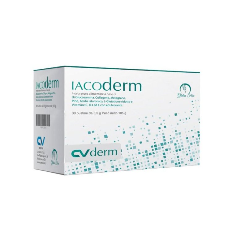 Iacoderm Iacoderm 30 Bustine, Integratore Alimentare per la Pelle Iacoderm Iacoderm 30 Bustine, Integratore Alimentare per la Pelle