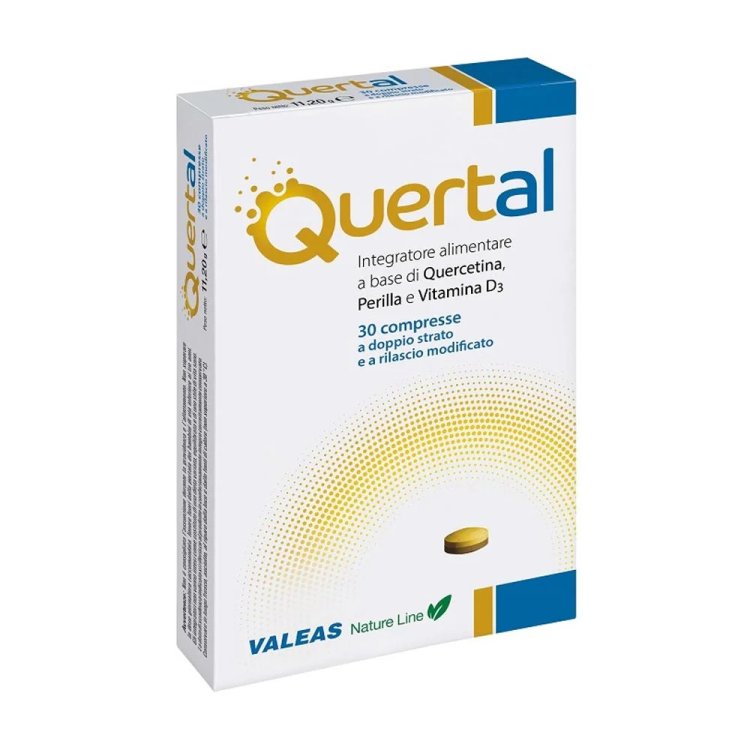Valeas Natur Quertal Integratore Alimentare per Difese Immunitarie, 30 Compresse Valeas Natur Quertal Integratore Alimentare per Difese Immunitarie, 30 Compresse