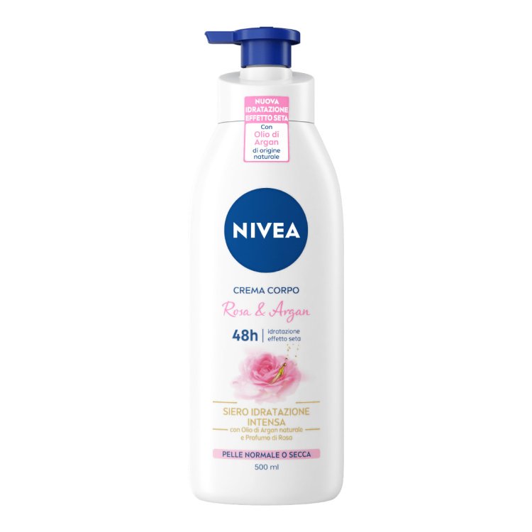 Nivea Crema Corpo Rosa e Argan Idratazione Intensa 500 ml