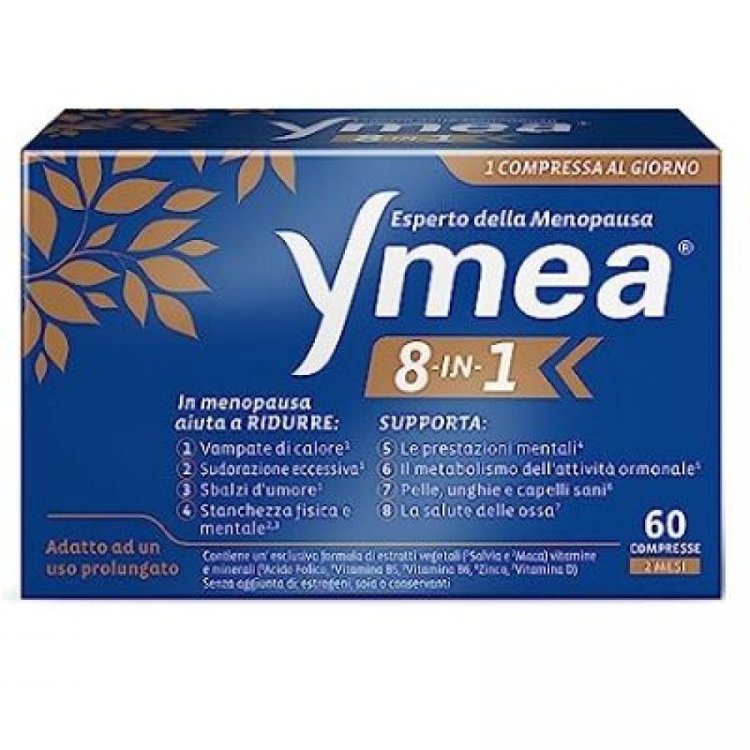 Ymea 8 In 1 Integratore Menopausa Supporto Disturbi 60 Capsule