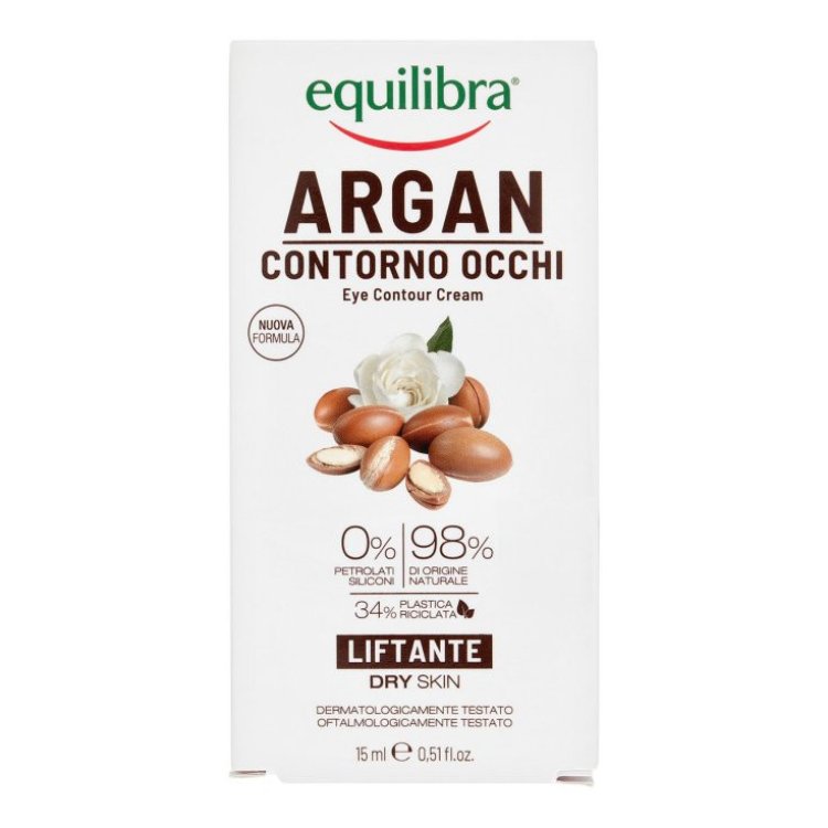 Equilibra Argan Contorno Occhi Liftante per Pelli Sensibili 15 ml