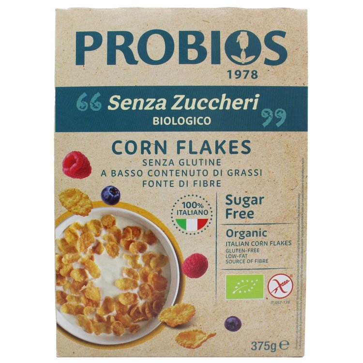 Probios Corn Flakes Senza Zuccheri Biologici 375g