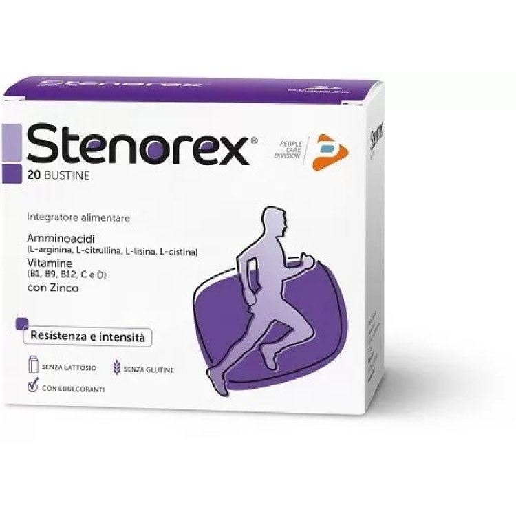 Stenorex Resistenza E Intensità Integratore per Stanchezza in 20 Bustine Stenorex Resistenza E Intensità Integratore per Stanchezza in 20 Bustine