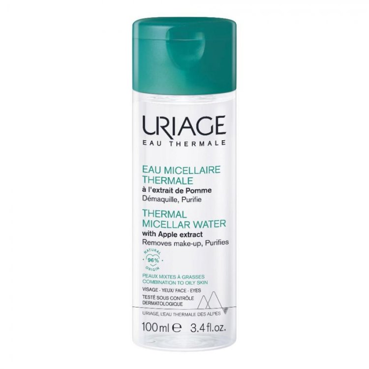 Uriage Acqua Micellare Termale Pelli Miste Grasse Detergente Struccante 100ml