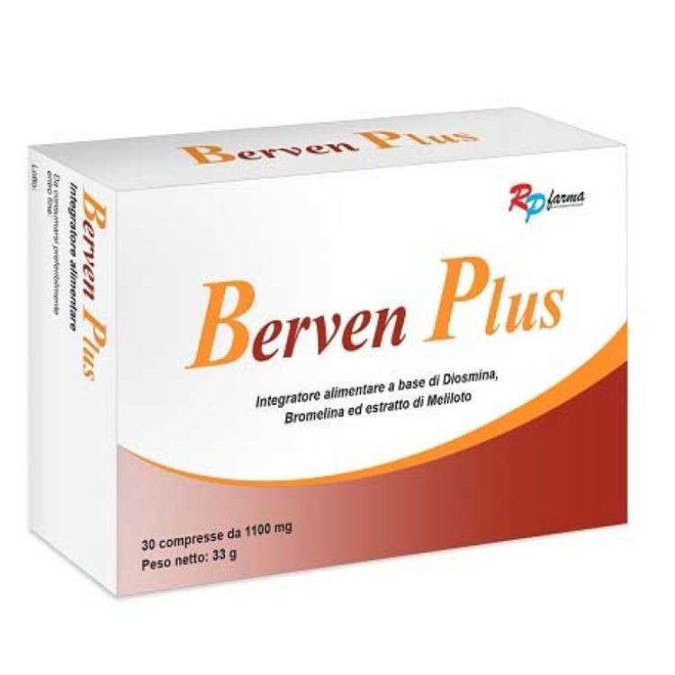 Rp Farma Berven Plus Integratore per Circolazione Venosa 30 Compresse