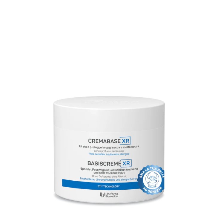 Ceramol 311 Cremabase XR Crema Emolliente Pelle Secca e Molto Secca 450ml