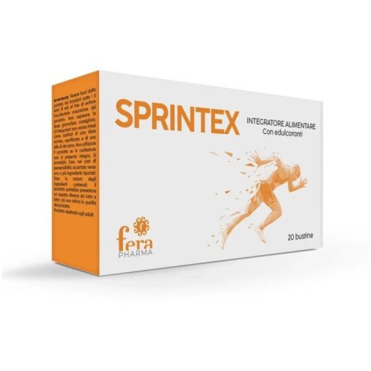 Fera Pharma Futur Sprintex Integratore per Sportivi con Magnesio e Potassio, 20 Bustine