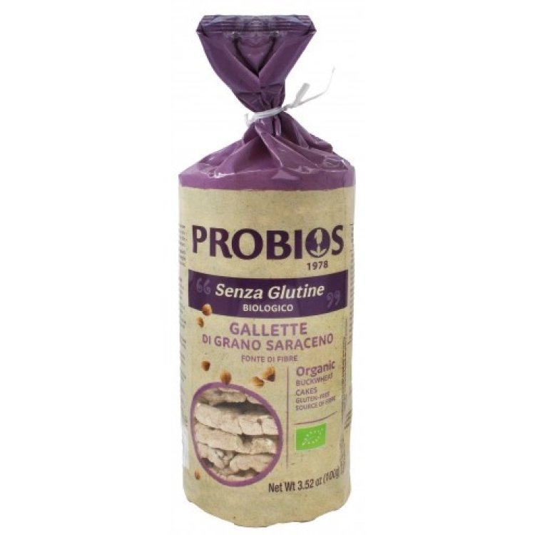 Probios Gallette di Grano Saraceno Senza Glutine 100g Probios Gallette di Grano Saraceno Senza Glutine 100g