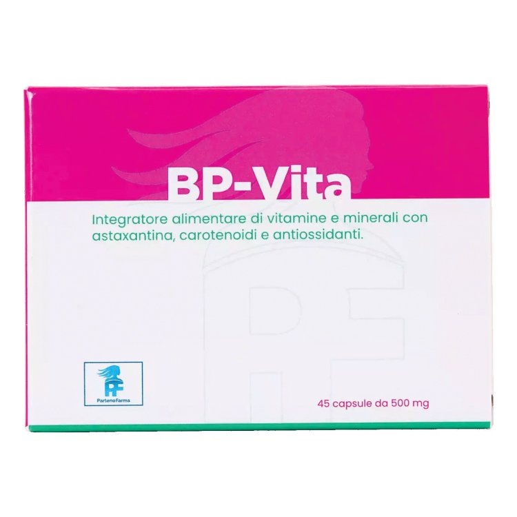 Parteno Farma BP Vita Integratore Alimentare per Benessere Vista 45 Capsule Parteno Farma BP Vita Integratore Alimentare per Benessere Vista 45 Capsule