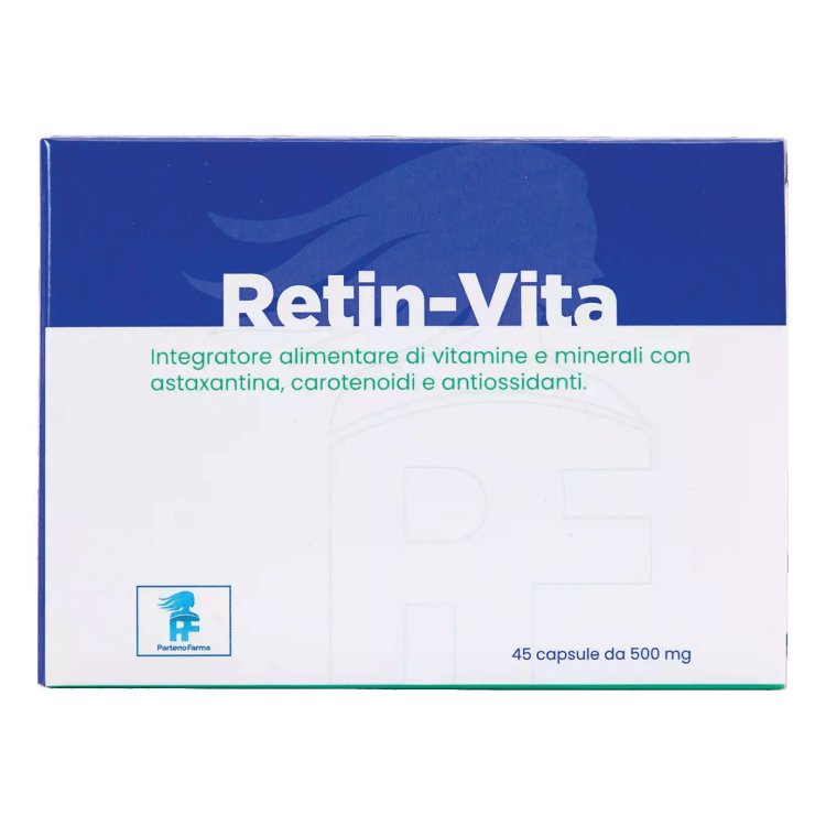 Parteno Farma Retin Vita Integratore Alimentare per la Vista 45 Capsule