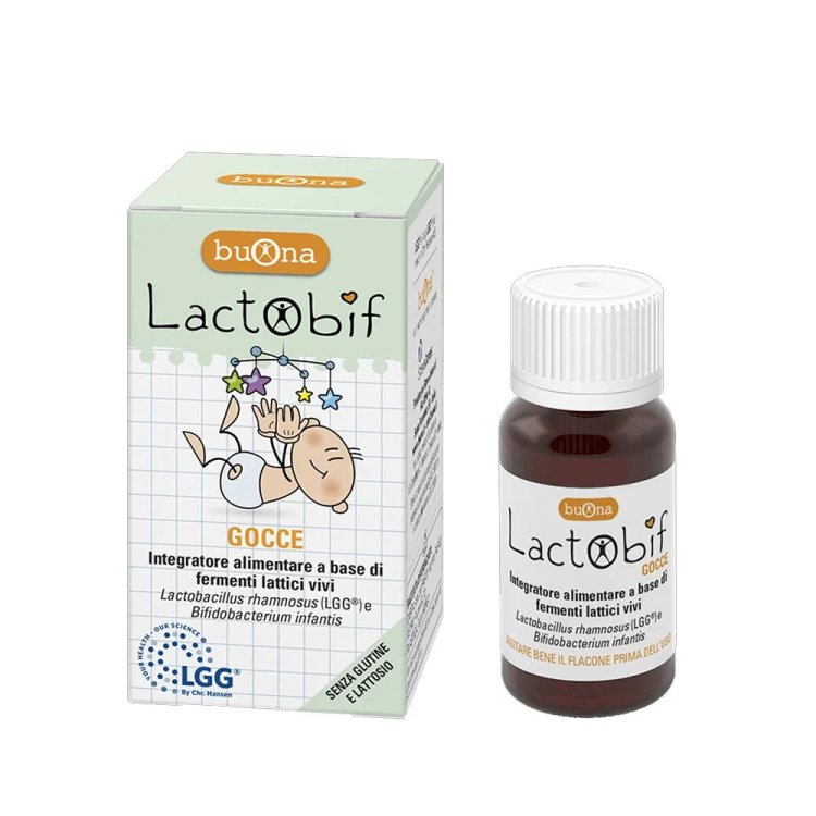 Buona Lactobif Integratore Fermenti Lattici per Lattanti e Bambini, 8ml Buona Lactobif Integratore Fermenti Lattici per Lattanti e Bambini, 8ml