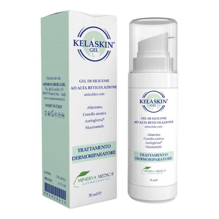 Minerva Medica Kelaskin Gel Dermoriparativo, Lenitivo e Normopigmentante 30ml