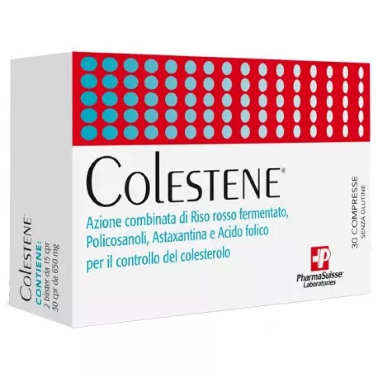 Colestene Integratore Alimentare per Metabolismo Omocisteina 30 Compresse Colestene Integratore Alimentare per Metabolismo Omocisteina 30 Compresse