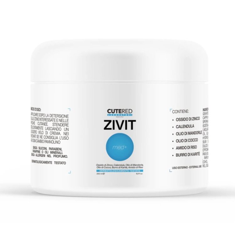 Cutered Zivit Crema Protettiva per Pelle Fragile 200ml