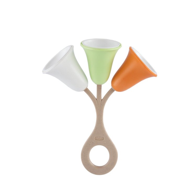 Chicco Sonaglio Tulipano Eco+ Gioco Neonati Multicolore