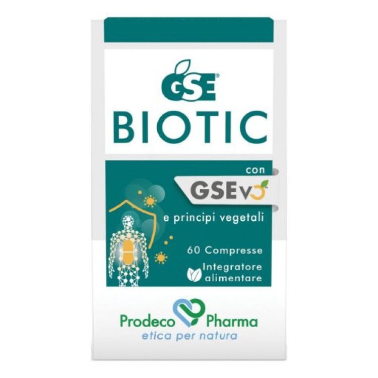 GSE Biotic Integratore Supporto Immunitario ed Equilibrio Microbico 60 Compresse