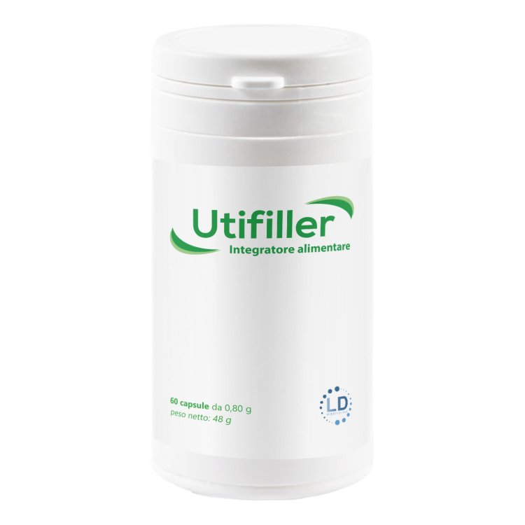 Lodi Pharma Utifiller Integratore per Vie Urinarie in Capsule, 60 pz