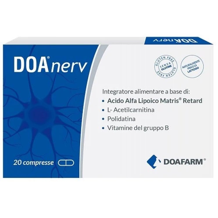 Doanerv Integratore Alimentare per Sistema Nervoso 20 Compresse