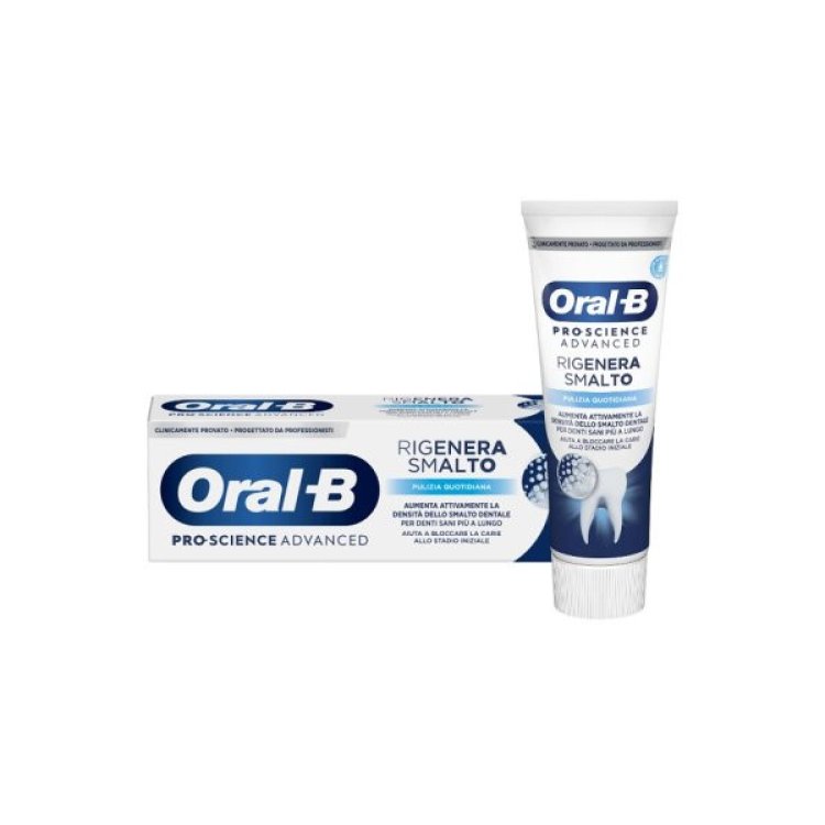 Oral-B Pro-Science Rigenera Smalto Dentifricio Menta Eucalipto per Denti 75 ml