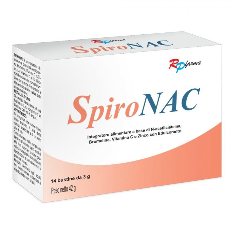 Rp Farma Srls Spironac Integratore per Sistema Immunitario 14 Bustine