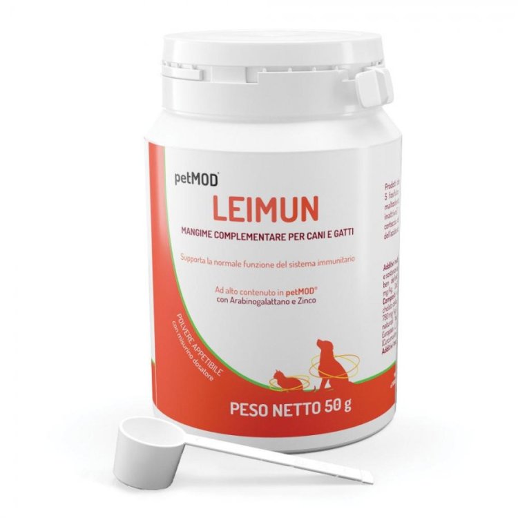 Prosol Petmod Leimun Mangime Complementare per Cani e Gatti Supporto Immunitario 50g