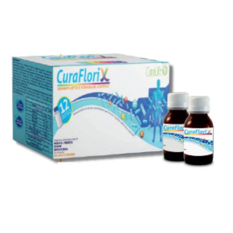 Cura farma Curalife Curaflorix Integratore Prebiotici Probiotici 12 Flaconcini