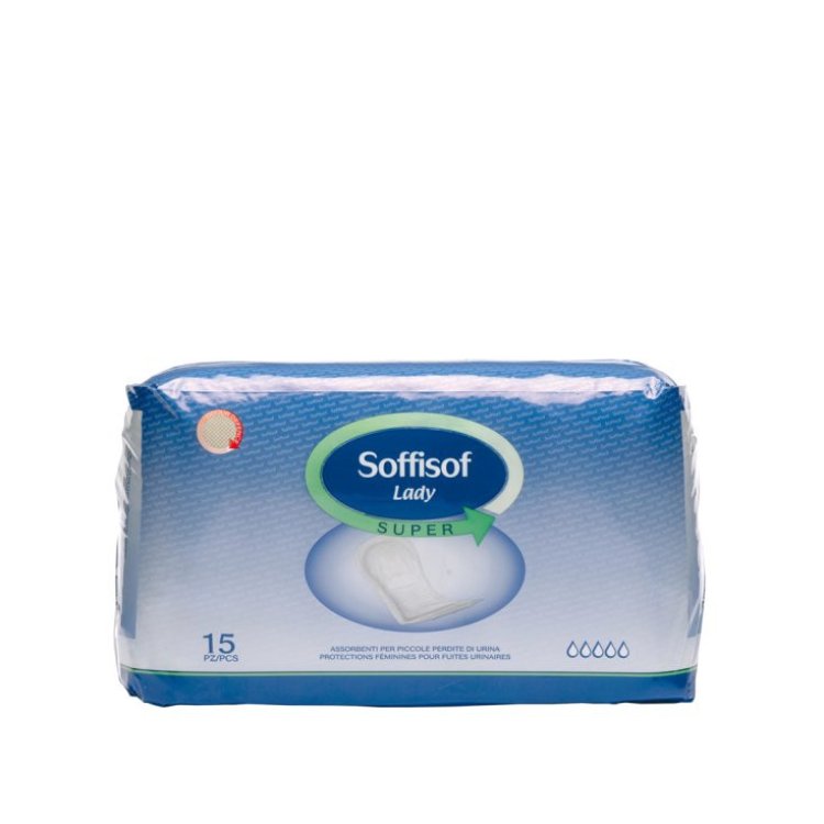 Soffisof Lady Classic Super Protezioni per Incontinenza Leggera 15 Pezzi Soffisof Lady Classic Super Protezioni per Incontinenza Leggera 15 Pezzi