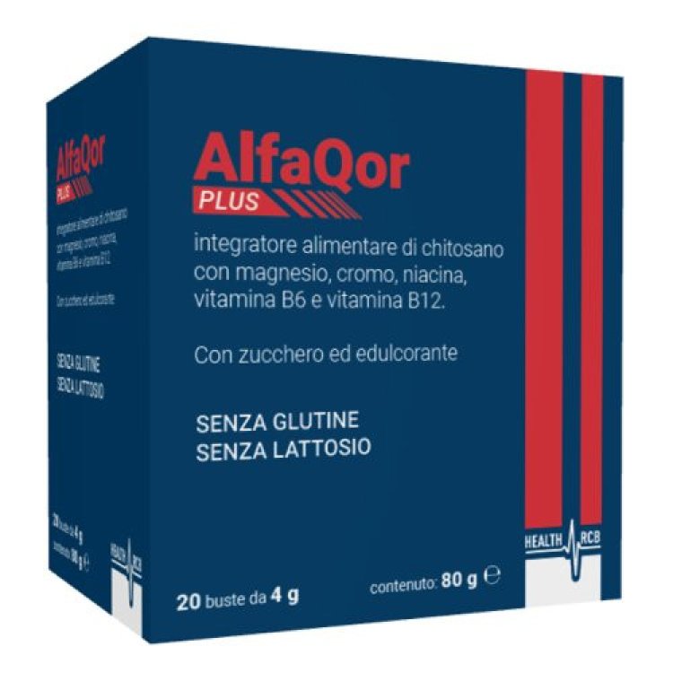 Health&rcb Alfaqor Plus Integratore Chitosano Controllo Colesterolo 20 Bustine Health&rcb Alfaqor Plus Integratore Chitosano Controllo Colesterolo 20 Bustine