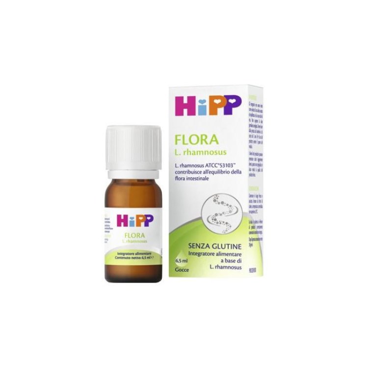 Hipp Flora Integratore per l'Equilibrio Intestinale Bambini in Gocce da 6,5ml